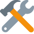🛠 Significado do emoji de martelo e chave inglesa