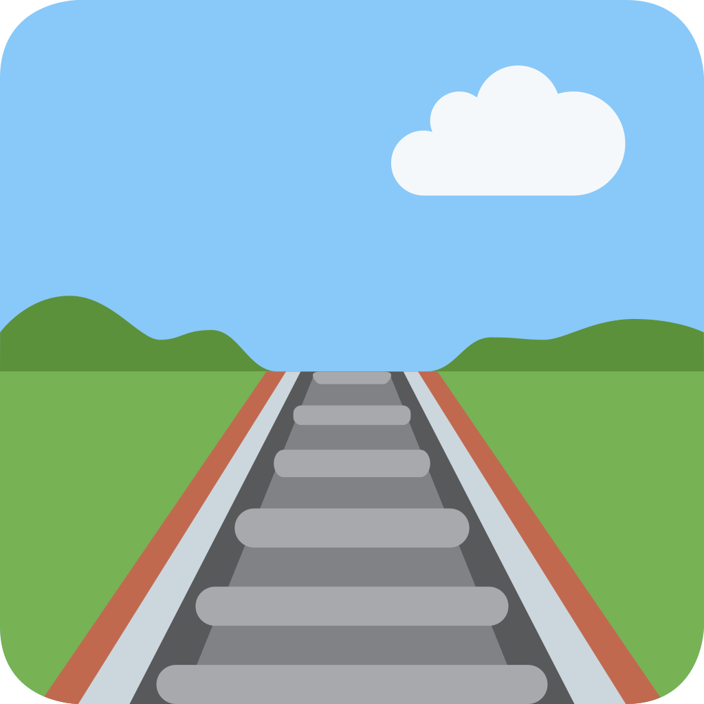 🛤 Significado do Emoji Trilho Ferroviário