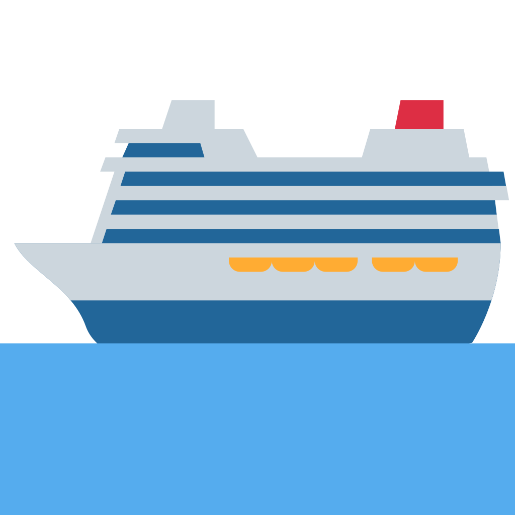 🛳 Significado do emoji navio de passageiros