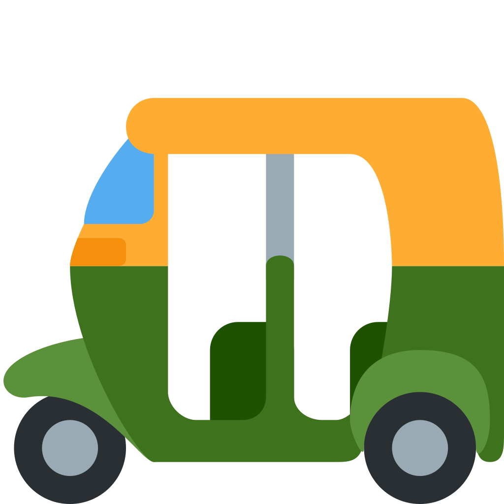 🛺 Significado do Emoji Riquixá Automático