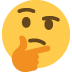 🤔 Significado do emoji Rosto Pensativo