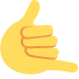 🤙 Significado de Emoji Me Chame de Mão