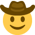 🤠 Significado do emoji rosto de chapéu de cowboy