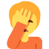 🤦‍♂️ Homem com a palma da mão na cara Emoji Significado