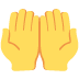 🤲 Significado de Emoji com as palmas para cima juntas