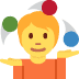 🤹‍♂️ Homem fazendo malabarismo Emoji Significado