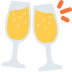 🥂 Significado do emoji de copos tilintando
