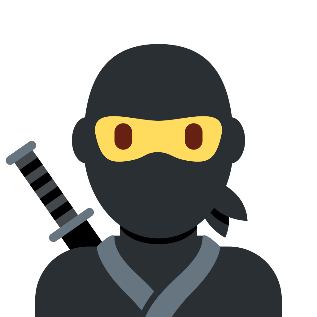 🥷 Significado do Emoji Ninja