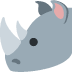 🦏 Significado do emoji Rinoceronte