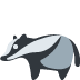 🦡 Significado do emoji texugo