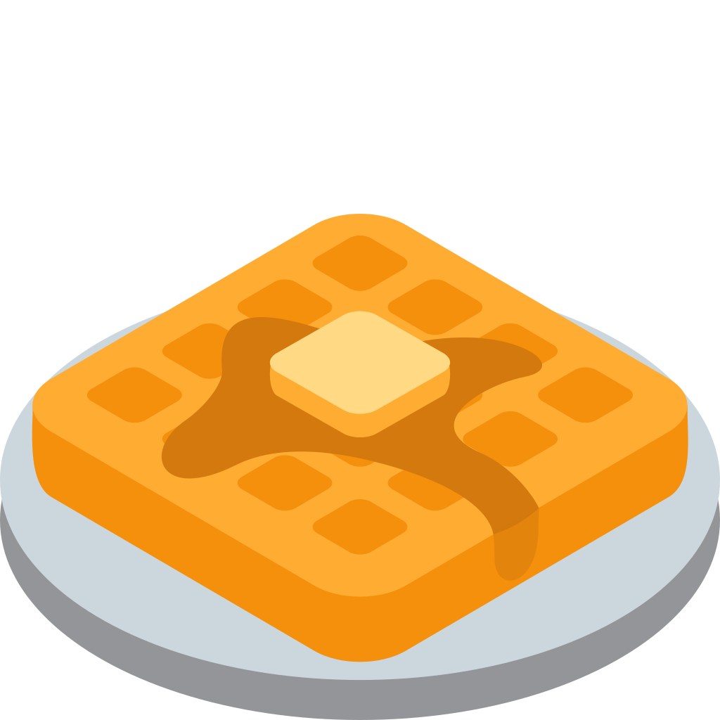 Significado do emoji de waffle 🧇