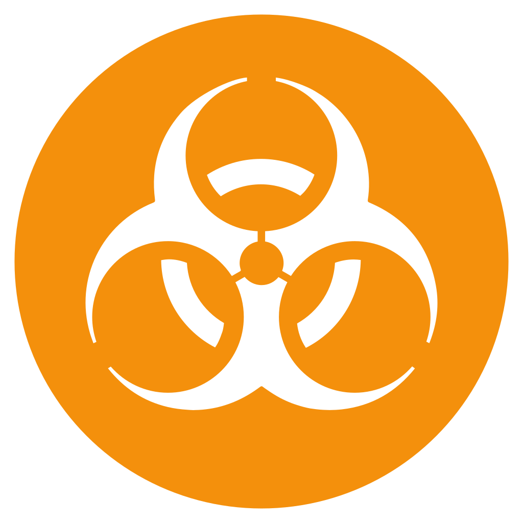 ☣ Biohazard emoji meaning