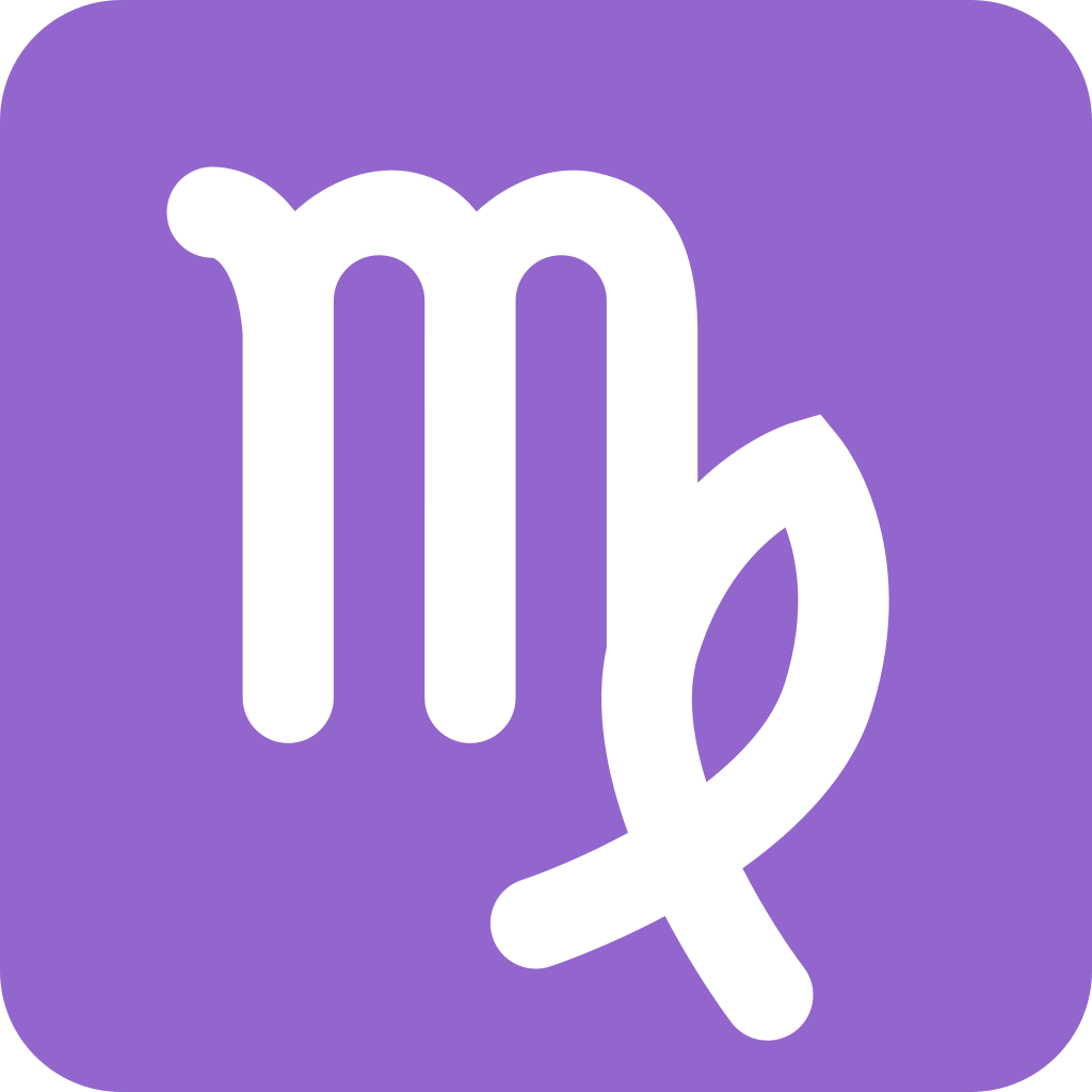 ♍ Virgo emoji meaning