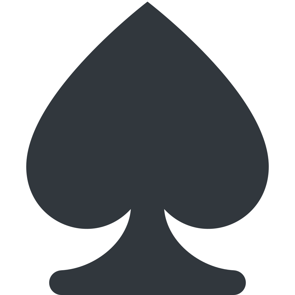 ♠ Spade Suit emoji meaning