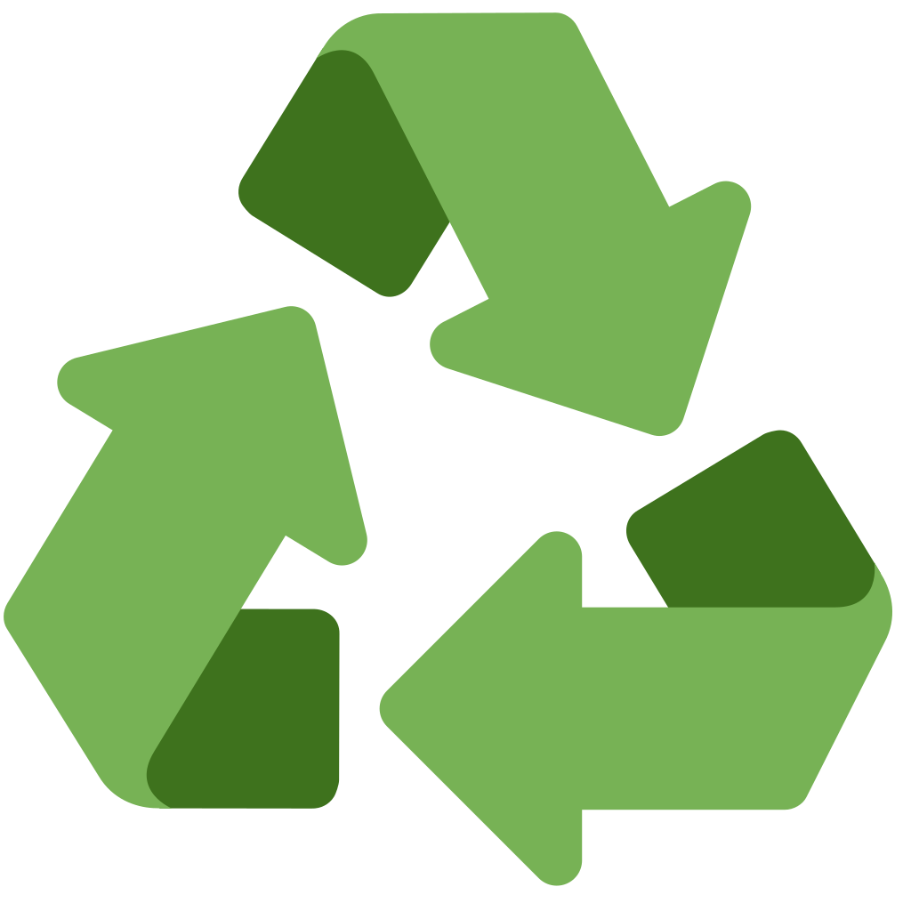♻ Recycling Symbol Emoji Meaning