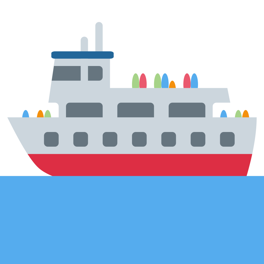 ⛴ Ferry emoji meaning