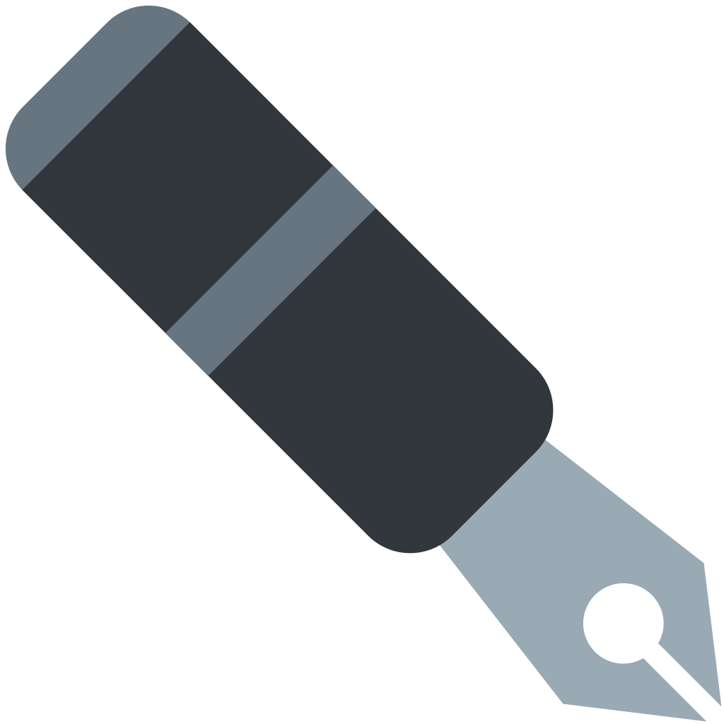 ✒ Black Nib Emoji Meaning