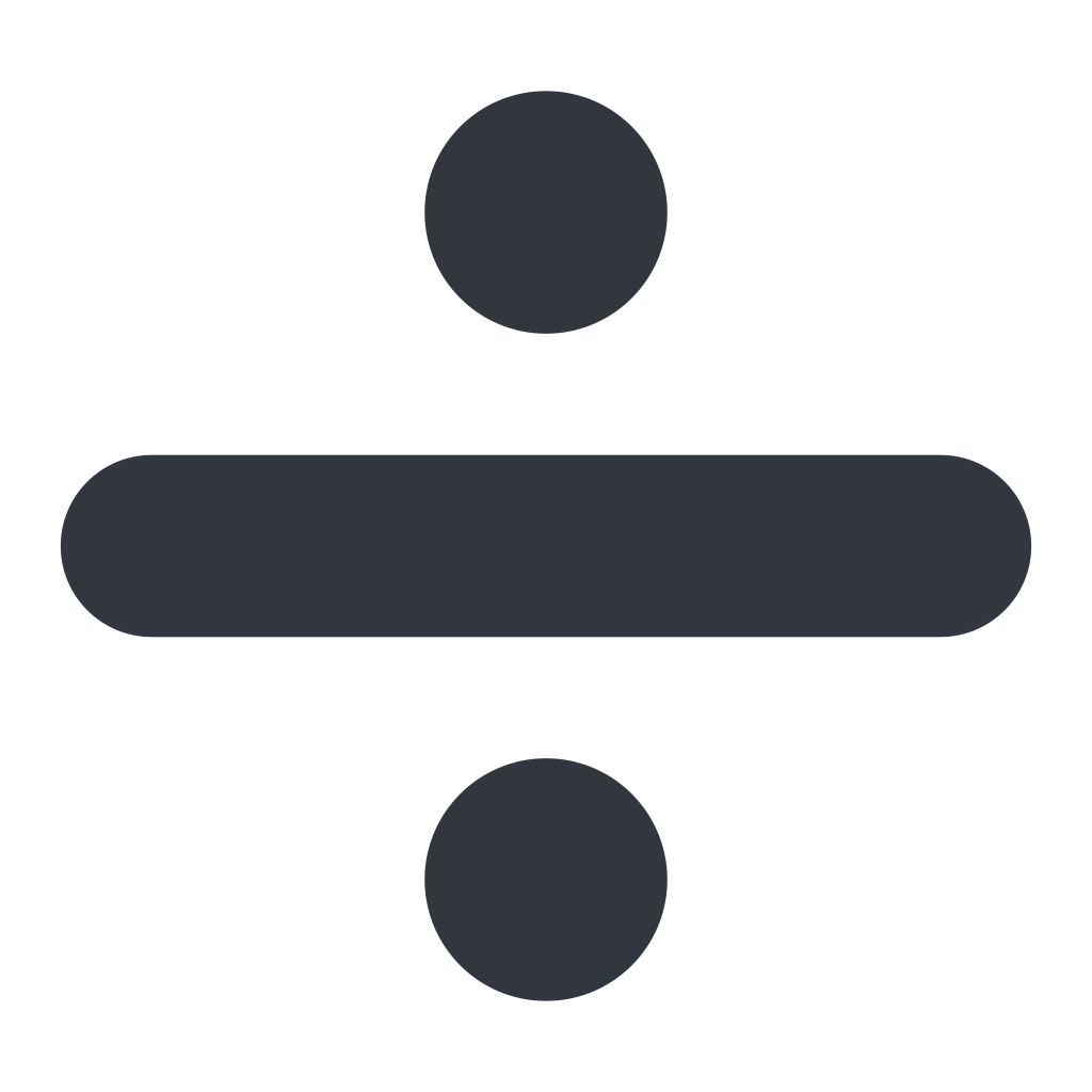 ➗ Divide Emoji Meaning